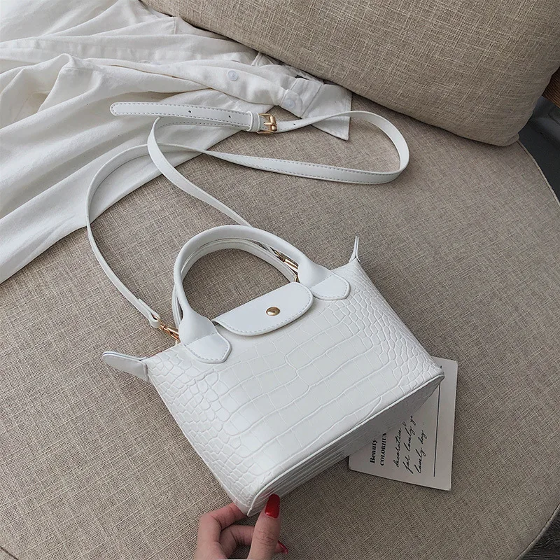 France Dumpling Bag Commemorative Models Dumpling Making 2019 Autumn And Winter New Style Crocodile Pattern One-Shoulder Handbag
France Dumpling Bag Commemorative Models Dumpling Making 2019 Autumn And Winter New Style Crocodile Pattern One-Shoulder Handbag