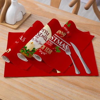 1pcs Christmas Table Placemat Santa Christmas Tree Pattern Christmas Decorations for Home New Year Decor Navidad 2020
1pcs Christmas Table Placemat Santa Christmas Tree Pattern Christmas Decorations for Home New Year Decor Navidad 2020