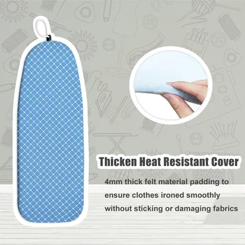 Duwee Ironing Board Cover Heat Resistance Metallic Ironing Board Cover Durable Thicken Felt Material Padding for Iron Clothes
Duwee Ironing Board Cover Heat Resistance Metallic Ironing Board Cover Durable Thicken Felt Material Padding for Iron Clothes