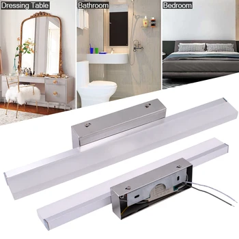 Bathroom Wall Lamps Light Bar Silver White Light 40/60/80120CM Wardrobe Lamp Indoor Lighting 110V-220V
Bathroom Wall Lamps Light Bar Silver White Light 40/60/80120CM Wardrobe Lamp Indoor Lighting 110V-220V