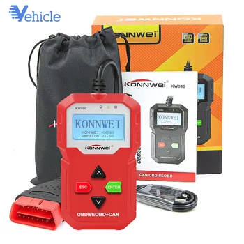 Free Shipping KONNWEI KW590 Universal OBD2 Scanner Car Code Reader automotive OBD2 Scanner Support Multi-Brands Cars&languages
Free Shipping KONNWEI KW590 Universal OBD2 Scanner Car Code Reader automotive OBD2 Scanner Support Multi-Brands Cars&languages