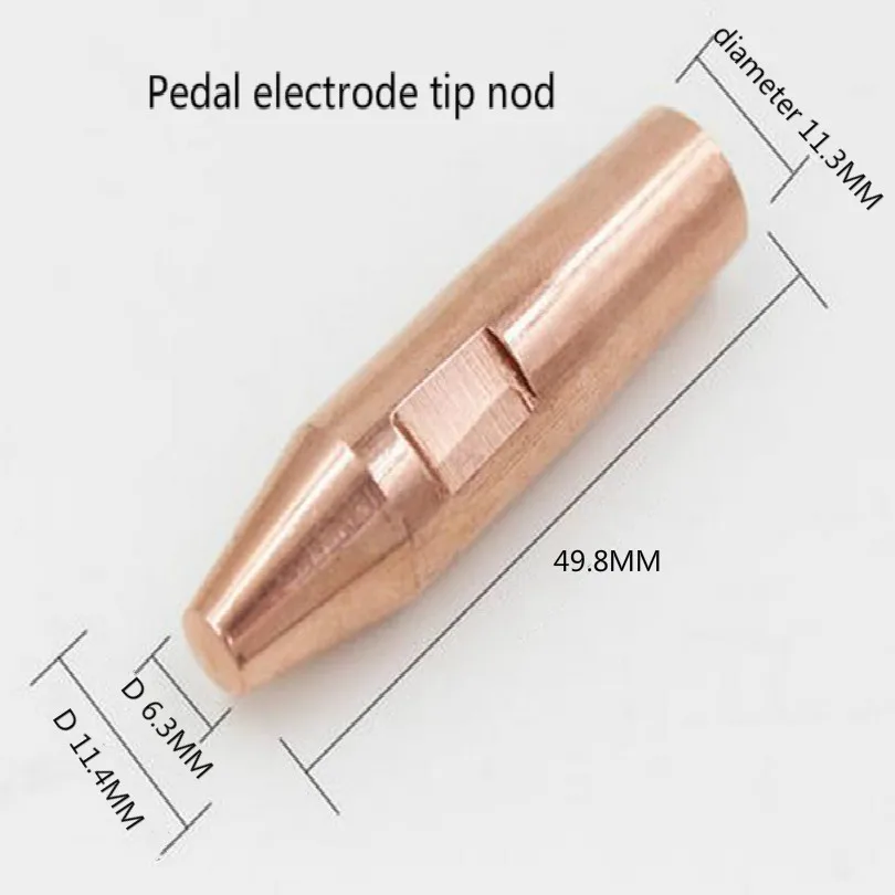 Chromium zirconium copper Pedal electrode tip nod Spot welding machine welding head welder head free shipping
Chromium zirconium copper Pedal electrode tip nod Spot welding machine welding head welder head free shipping