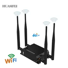 HUASIFEI 4G Router LTE Modem Wireless WIFI With SIM Card Slot Wi-Fi Openwrt English Firmware LTE Router VPN PPTP L2TP
HUASIFEI 4G Router LTE Modem Wireless WIFI With SIM Card Slot Wi-Fi Openwrt English Firmware LTE Router VPN PPTP L2TP