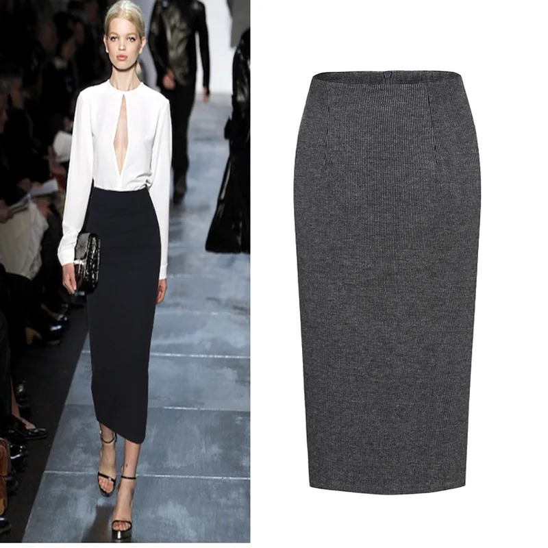 2019 Autumn And Winter New Style Sheath Long Skirts Thousands of Birds Slimming Step Midi-skirt High-waisted Slim Fit Skirt Busi
2019 Autumn And Winter New Style Sheath Long Skirts Thousands of Birds Slimming Step Midi-skirt High-waisted Slim Fit Skirt Busi