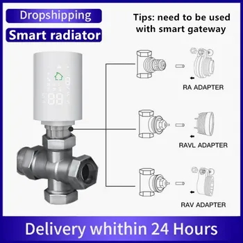 Tuya Zigbee Smart Thermostatic Radiator Valve For Radiator Actuator Heating System Temperature By Alexa Echo Termostático
Tuya Zigbee Smart Thermostatic Radiator Valve For Radiator Actuator Heating System Temperature By Alexa Echo Termostático
