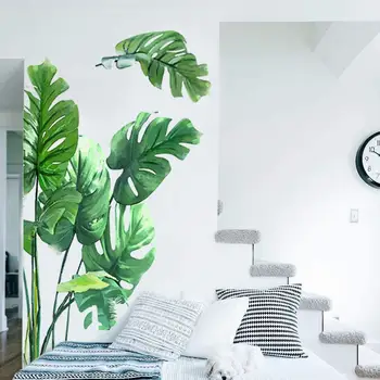 1 Pcs PVC 60*90 Banana Green Leaf Plant Wall Sticker Home Decoration Sticker Sticker Mirror H9L0
1 Pcs PVC 60*90 Banana Green Leaf Plant Wall Sticker Home Decoration Sticker Sticker Mirror H9L0