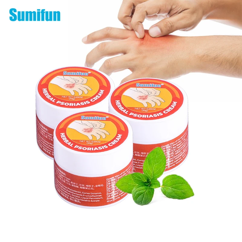 3pcs Sumifun Psoriasis Eczema Cream Antibacterial Dermatitis Pruritus Eczematoid Herbal Anti-itching Medical Ointment Skin Care
3pcs Sumifun Psoriasis Eczema Cream Antibacterial Dermatitis Pruritus Eczematoid Herbal Anti-itching Medical Ointment Skin Care
