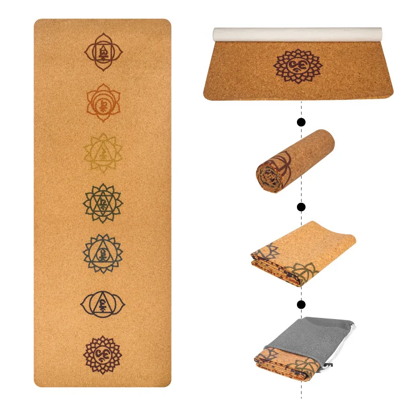 1830*680*1mm Natural Cork Yoga Mat Position Line Meditation Printed Non Slip Fitness Exercise Home Mattress Towel Sport Carpet
1830*680*1mm Natural Cork Yoga Mat Position Line Meditation Printed Non Slip Fitness Exercise Home Mattress Towel Sport Carpet