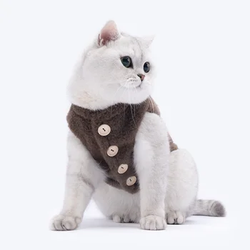 Adorable Pet Plush Vest Pet Dog Puppy Winter Vest Clothing Sleeveless Coat Jacket Wear (Size S, Coffee)
Adorable Pet Plush Vest Pet Dog Puppy Winter Vest Clothing Sleeveless Coat Jacket Wear (Size S, Coffee)