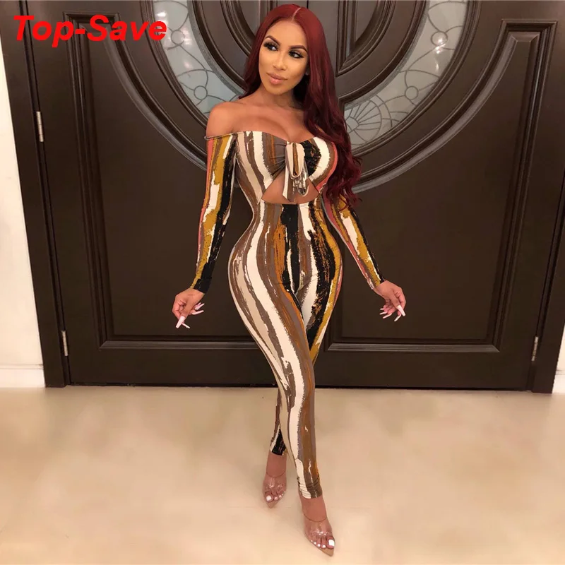 Off The Shoulder Sexy Tie Dye Jumpsuit Women Slash Neck Bow Tie Hollow Out Bandage High Waist Tight Nightclub Casual Neon Romper
Off The Shoulder Sexy Tie Dye Jumpsuit Women Slash Neck Bow Tie Hollow Out Bandage High Waist Tight Nightclub Casual Neon Romper