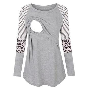 Newborn Mother Round Neck Long Sleeve Multi-Function Color Matching Breastfeeding Top Кофты Для Беременных
Newborn Mother Round Neck Long Sleeve Multi-Function Color Matching Breastfeeding Top Кофты Для Беременных