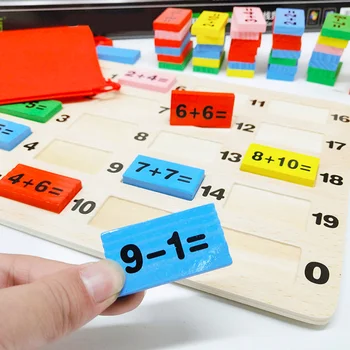 1 Set Digital Computing Dominoes Building Blocks Toy Intelligence Toy Early Education Arithmetic Wooden Toy (110Pcs Building Blo
1 Set Digital Computing Dominoes Building Blocks Toy Intelligence Toy Early Education Arithmetic Wooden Toy (110Pcs Building Blo