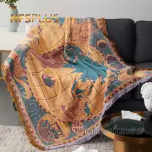 Knitted Sofa Blanket 130x180cm Map USA UK Flag Geometric Designs Cotton Fabric Bedsheet Spread Couch Cover Quilt Thread Blankets
Knitted Sofa Blanket 130x180cm Map USA UK Flag Geometric Designs Cotton Fabric Bedsheet Spread Couch Cover Quilt Thread Blankets