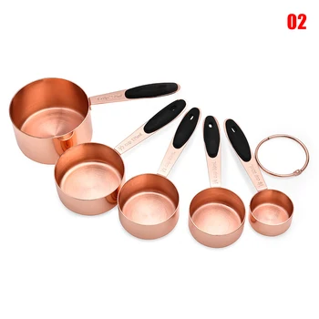 5pcs Measuring Cup Set Stainless Steel Kitchen Accessories Baking Bartending Measuring Spoon Set _WK
5pcs Measuring Cup Set Stainless Steel Kitchen Accessories Baking Bartending Measuring Spoon Set _WK
