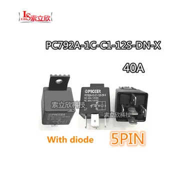 10PCS 100%NEW 12V relay PC792A-1C-C1-12S-DN-X PC792A1CC112SDNX PC792A 1C C1 12S DN X 40A 5PIN With diode HFV4 012-1Z4SGD1
10PCS 100%NEW 12V relay PC792A-1C-C1-12S-DN-X PC792A1CC112SDNX PC792A 1C C1 12S DN X 40A 5PIN With diode HFV4 012-1Z4SGD1