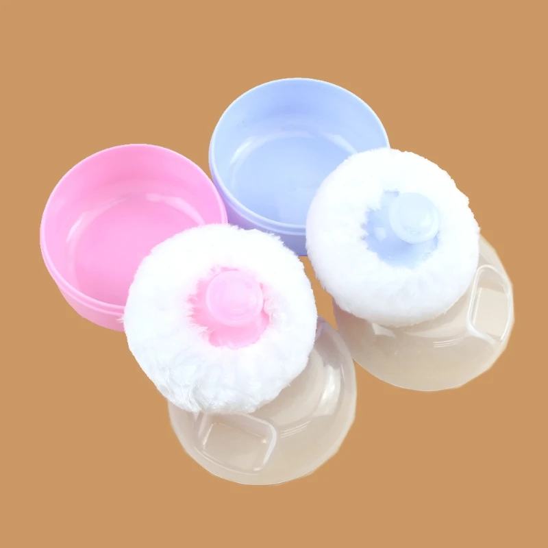Perfect Baby Soft Face Body Cosmetic Puff Sponge Bath Powder Container Box Case | Мать и ребенок