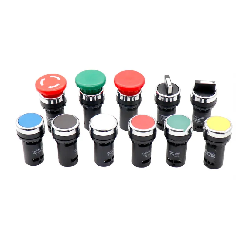 22mm economical LA38-11/206A button switch knob switch emergency stop switch normal open + normal close
22mm economical LA38-11/206A button switch knob switch emergency stop switch normal open + normal close