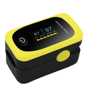 Digital Fingertip Pulse Oximeter OLED Display Blood Oxygen Sensor Saturation SpO2 Monitor Measurement for Nursing Home