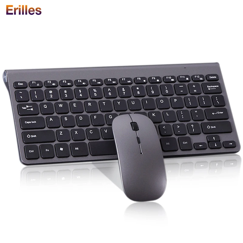 Ultra-Thin Portable Wireless Keyboard and Mouse Combo 78 Keys Noiseless 2.4G Keyboard Mouse for Mac/Dell/Lenovo Win XP/10 TV Box
Ultra-Thin Portable Wireless Keyboard and Mouse Combo 78 Keys Noiseless 2.4G Keyboard Mouse for Mac/Dell/Lenovo Win XP/10 TV Box