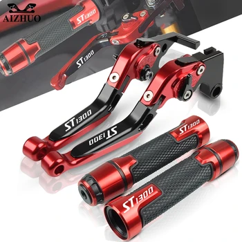 Brake Clutch Lever CNC Aluminum Motorcycle Handle Grips For Honda ST1300 ST1300A ST 1300 A 2003-2007 2004 2005 2006 
Brake Clutch Lever CNC Aluminum Motorcycle Handle Grips For Honda ST1300 ST1300A ST 1300 A 2003-2007 2004 2005 2006
