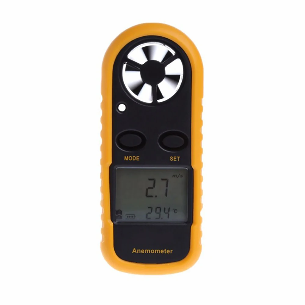 Professional Digital Anemometer 0-30m/s Wind Speed Meter Temperature Tester Anemometro with LCD Backlight Display GM816
Professional Digital Anemometer 0-30m/s Wind Speed Meter Temperature Tester Anemometro with LCD Backlight Display GM816