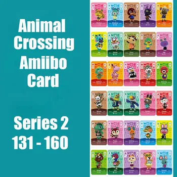 Series 2 (131 to 160) Amiibo Card Animal Crossing Card Work for NS 3DS Switch Game Animal Crossing Amiibo Card Original Function
Series 2 (131 to 160) Amiibo Card Animal Crossing Card Work for NS 3DS Switch Game Animal Crossing Amiibo Card Original Function