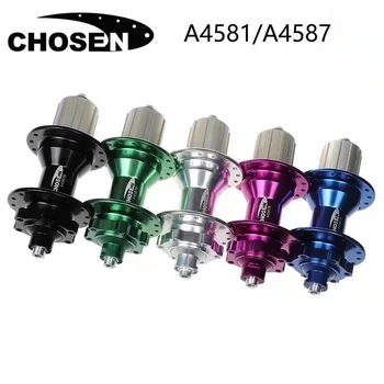 CHOSEN MTB Hub A4581B/A4587B Ultralight 4 Palin Bearing Hubs 28/32 hole hubs mountain bike Bicycle Front Rear Quick Release
CHOSEN MTB Hub A4581B/A4587B Ultralight 4 Palin Bearing Hubs 28/32 hole hubs mountain bike Bicycle Front Rear Quick Release
