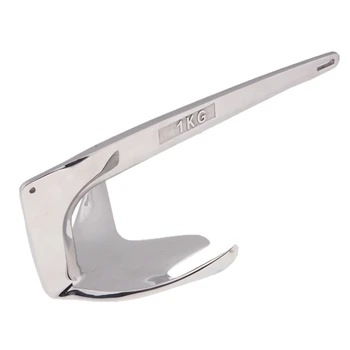 Stainless Steel Delta Style Bruce Claw Boat Anchor 2.2Lbs(1Kg)for Boats Dinghy Kayak Yacht
Stainless Steel Delta Style Bruce Claw Boat Anchor 2.2Lbs(1Kg)for Boats Dinghy Kayak Yacht