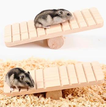 Small Animals Hamster Chinchilla Solid Wood Seesaw Original Wooden Non-slip Molar Swing Toys Pet Toys Accessories
Small Animals Hamster Chinchilla Solid Wood Seesaw Original Wooden Non-slip Molar Swing Toys Pet Toys Accessories