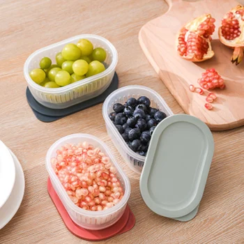 Kitchen Organizer Food Storage Box Refrigerator Fresh-keeping Box Fruit and Vegetable Container Plastic Drainable Sealed
Kitchen Organizer Food Storage Box Refrigerator Fresh-keeping Box Fruit and Vegetable Container Plastic Drainable Sealed