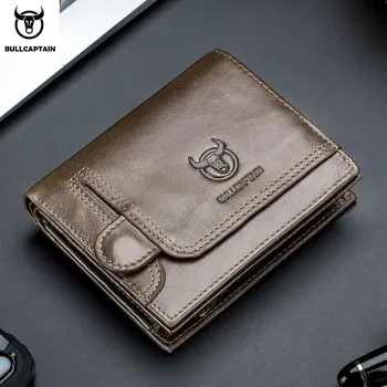 BULLCAPTAIN new men's leather wallet leather coin purse RFID non-scanning leather card holder men's wallet fashion wallet 
BULLCAPTAIN new men's leather wallet leather coin purse RFID non-scanning leather card holder men's wallet fashion wallet