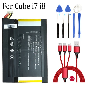 7.4V 4500mAh for Cube I7 Handwritten & MIX PLUS Tablet PC Accumulator Li-Po Rechargeable Kubi i8/C6116/I81 +USB cable+toolkit
7.4V 4500mAh for Cube I7 Handwritten & MIX PLUS Tablet PC Accumulator Li-Po Rechargeable Kubi i8/C6116/I81 +USB cable+toolkit