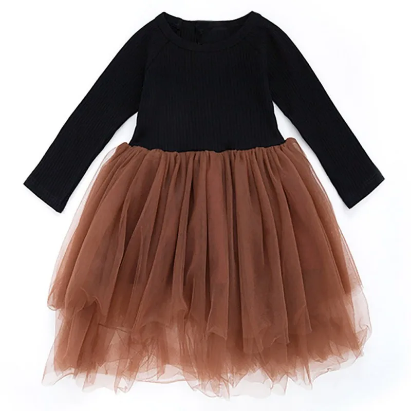 Spring Autumn Children Cute Dresses Baby Girls Long Sleeve Mesh Patchwork Dress for Kids Clothes
Spring Autumn Children Cute Dresses Baby Girls Long Sleeve Mesh Patchwork Dress for Kids Clothes