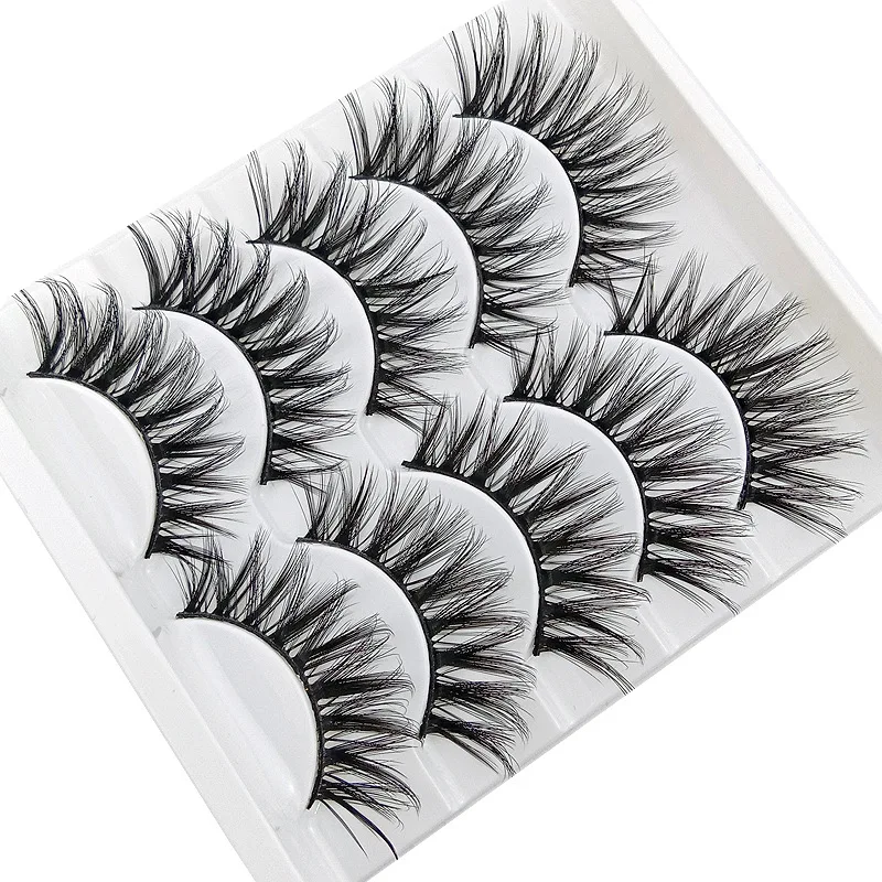 Umělé 3D řasy - 5 párů Umělé 3D řasy - 5 párů
