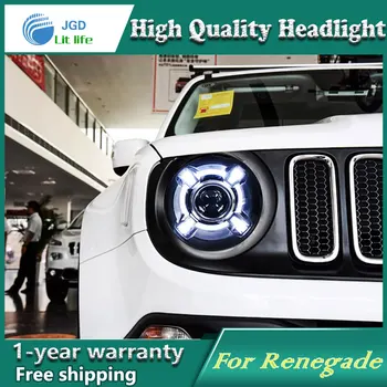 Car styling case for Jeep Renegade Headlights LED Renegade Headlight DRL Lens Double Beam HID Xenon Car Accessories
Car styling case for Jeep Renegade Headlights LED Renegade Headlight DRL Lens Double Beam HID Xenon Car Accessories