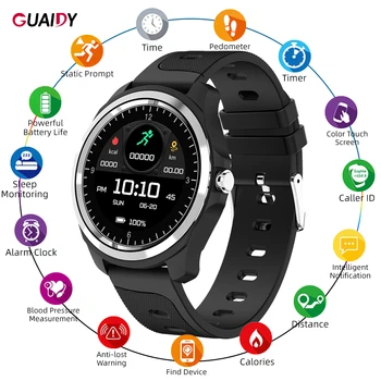 Round Screen Smart Watch Bluetooth Bracelet Women Men Information Reminder For IOS Android Heart Rate Health Monitoring Music
Round Screen Smart Watch Bluetooth Bracelet Women Men Information Reminder For IOS Android Heart Rate Health Monitoring Music