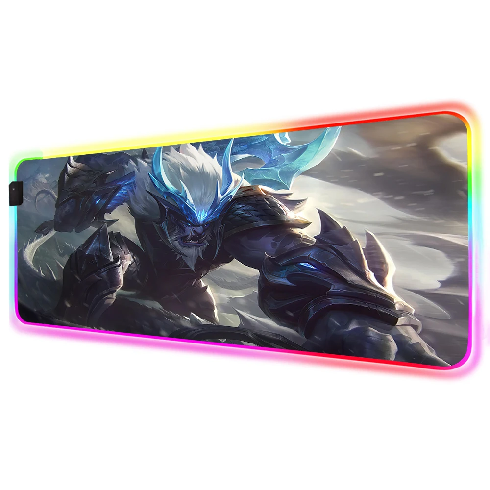 Game League of Legends RGB Player Accessories Large Size Mouse Pad LED MousePad XXL Laptop PC with USB Color Light Mouse Pad
Game League of Legends RGB Player Accessories Large Size Mouse Pad LED MousePad XXL Laptop PC with USB Color Light Mouse Pad