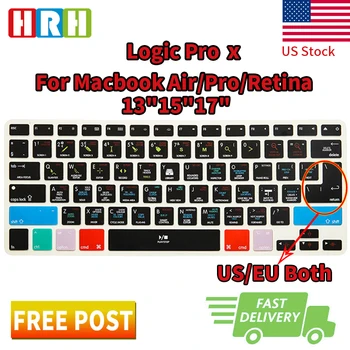 HRH Logic Pro X Functional Shortcuts Hotkeys Silicone Keyboard Cover Skin Protective Film for Macbook Air Pro Retina 13"15"17
HRH Logic Pro X Functional Shortcuts Hotkeys Silicone Keyboard Cover Skin Protective Film for Macbook Air Pro Retina 13"15"17
