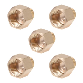 uxcell Brass Threaded Pipe Fitting G1/4 Male x G3/8 Female Hex Bushing Adapter 20mm Length 5pcs
uxcell Brass Threaded Pipe Fitting G1/4 Male x G3/8 Female Hex Bushing Adapter 20mm Length 5pcs