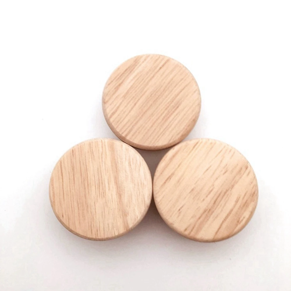 4Pcs Home Accessory Wooden Knob With Screws Wood Round Pull Knobs For Cabinet Drawer Shoe Box Cupboard Cabinet Door 4Pcs Home Accessory Wooden Knob With Screws Wood Round Pull Knobs For Cabinet Drawer Shoe Box Cupboard Cabinet Door