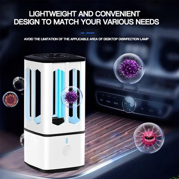 UV Light Sterilizer Smart Sensor Ultraviolet Sterilizer USB Ultraviolet Disinfection Light Quartz Lamp LED UVC Germicidal Lamp
UV Light Sterilizer Smart Sensor Ultraviolet Sterilizer USB Ultraviolet Disinfection Light Quartz Lamp LED UVC Germicidal Lamp