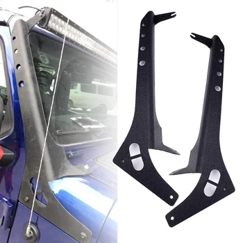 Yait JL LED Light Bar Mounting Brackets Upper Windshield Mounting Bracket for 52" LED Light Bar fits Jeep Wrangler JL 2018 2019
Yait JL LED Light Bar Mounting Brackets Upper Windshield Mounting Bracket for 52" LED Light Bar fits Jeep Wrangler JL 2018 2019