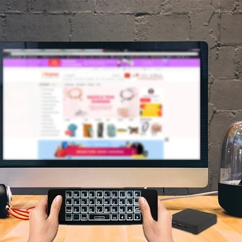 HCY-63A 2-In-1 Remote Control 2.4 GHz Wireless Air Mouse 6-Axis IR Learning Keyboard Rechargable for Android TV BOX PC
HCY-63A 2-In-1 Remote Control 2.4 GHz Wireless Air Mouse 6-Axis IR Learning Keyboard Rechargable for Android TV BOX PC