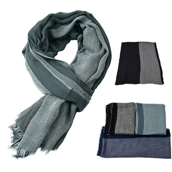 Helisopus Men's Scarves Cotton Linen Spliced Long Scarf Black Navy Grey Winter Boys Scarf Men's Accessories 80*190cm
Helisopus Men's Scarves Cotton Linen Spliced Long Scarf Black Navy Grey Winter Boys Scarf Men's Accessories 80*190cm