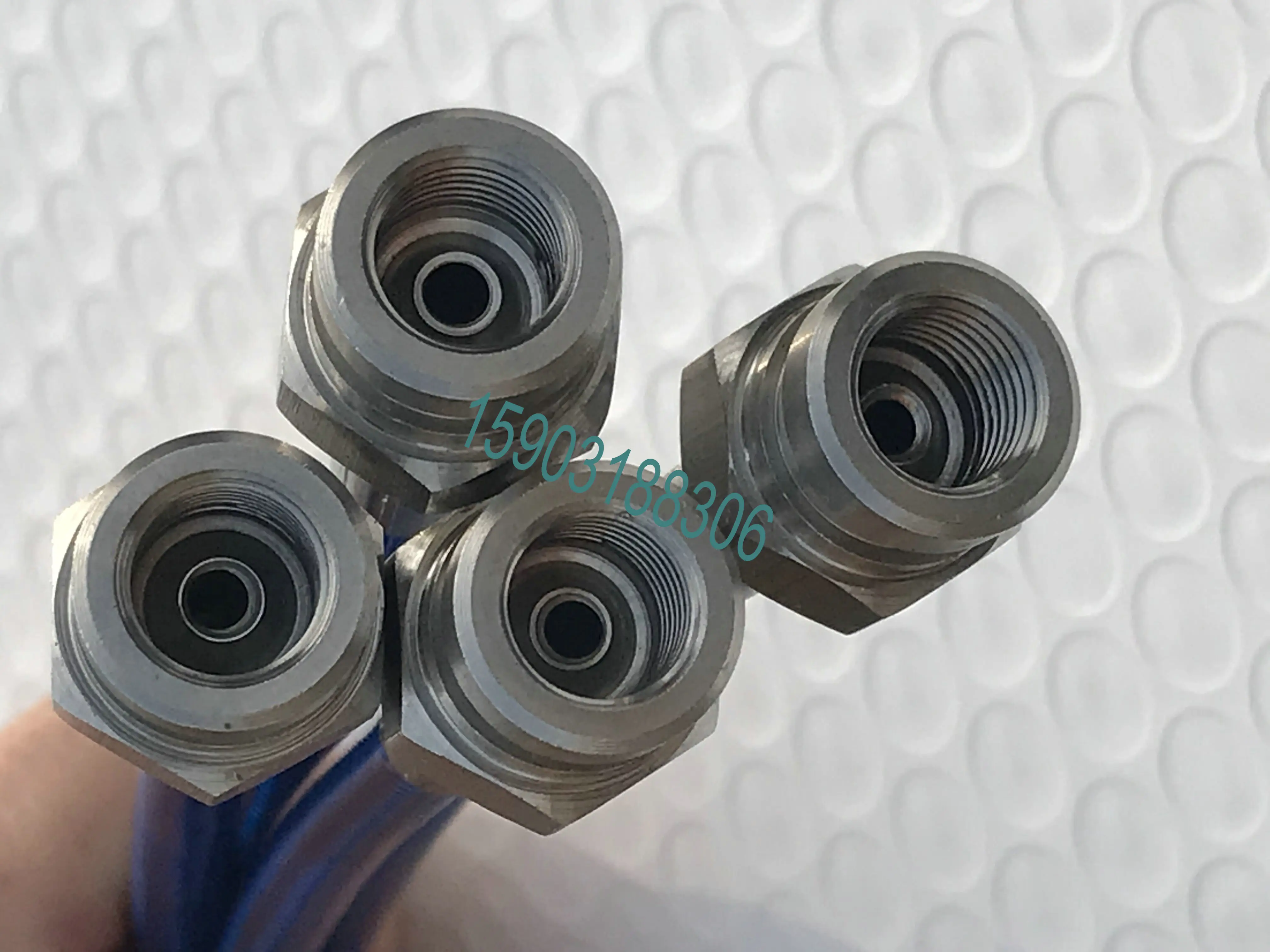PU Covered Motorcycle Brake Oil Hose Line Stainless Steel Braided PTFE Pipe With Convex Hexagonal Joint And Outer Filament
PU Covered Motorcycle Brake Oil Hose Line Stainless Steel Braided PTFE Pipe With Convex Hexagonal Joint And Outer Filament
