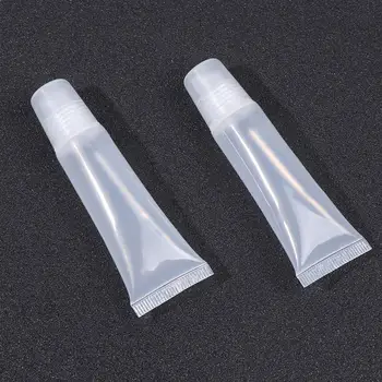 50pcs Empty Tubes Travel Plastic Transparent Refillable Bottles Soft Tube For Lip Balm Lip Gloss Makeup Tool Storage
50pcs Empty Tubes Travel Plastic Transparent Refillable Bottles Soft Tube For Lip Balm Lip Gloss Makeup Tool Storage