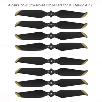 4Pairs 7238F Quick Release Propeller for DJI Mavic Air 2 Propeller Noise Reduction Blade Folding Props Mavic Air 2 Accessoires
4Pairs 7238F Quick Release Propeller for DJI Mavic Air 2 Propeller Noise Reduction Blade Folding Props Mavic Air 2 Accessoires