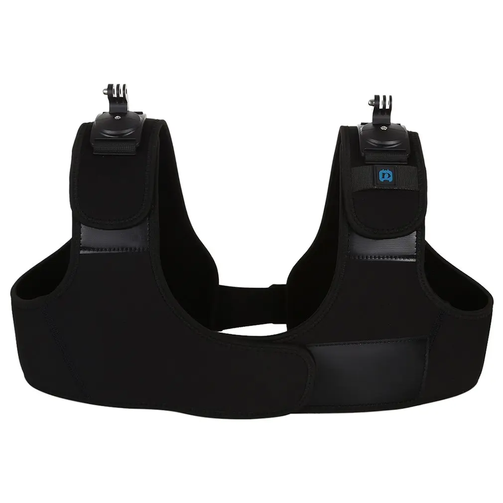Neoprene Dual & Single Shoulder Strap Adjustable Chest Belt Mount for GoPro For DJI for Action Cameras
Neoprene Dual & Single Shoulder Strap Adjustable Chest Belt Mount for GoPro For DJI for Action Cameras