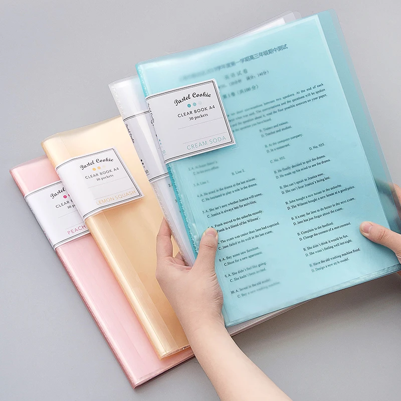 A4 multi-layer folder test paper storage school office supplies information book finishing paper files folder for documents
A4 multi-layer folder test paper storage school office supplies information book finishing paper files folder for documents