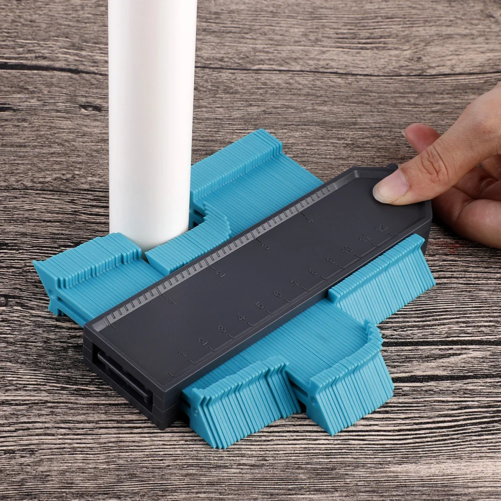 Contour Gauge 5 Inch Contour Duplicator Profile Gauge Measure Ruler Edge Shaping Portable Self Locking Tiling Multifunction Tool
Contour Gauge 5 Inch Contour Duplicator Profile Gauge Measure Ruler Edge Shaping Portable Self Locking Tiling Multifunction Tool